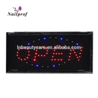 Nailprof Wholesale DC12V OPEN LED Sign  for all shops all over the worlds