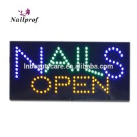 Nailprof Animation & Flashing Nail Open LED Sign  for all Nails Wholesale Supply