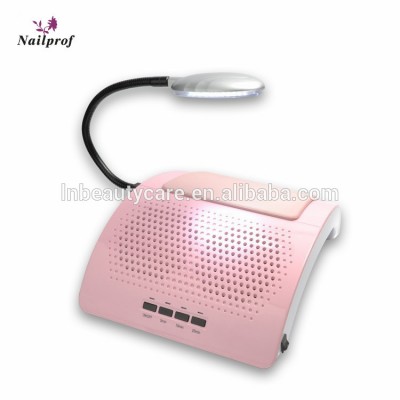 Nailprof Pink Nail art dust suction collector New nail dryer