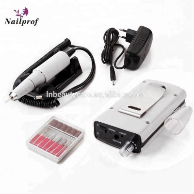 Nailprof Rechargeable 18W 30000RPM Electric Nail Drill Machine Acrylic Nail File Drill