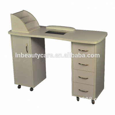 105 Manicure Table, Nail Desk,Nail Table nail salon manicure table with polish holder cabinet