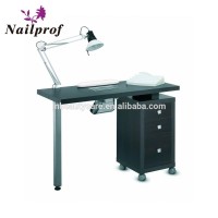 207 Manicure Table, Nail Desk,Nail Table nail salon manicure table with nail polish display with dust collector and cabinet