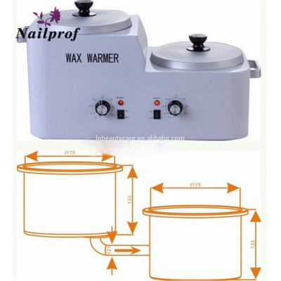 Nailprof. Large Capacity 5L Depilatory Wax Heater Hair Removal Hard Wax Beans Warmer Pot Paraffin Wax Heater with Filter